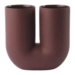 Florero Kink 26 cm, Deep red