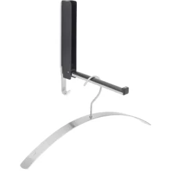 Gancho de pared Lanca plegable, negro