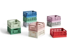 HAY Colour Crate Mini 2-pack 13x17 cm, Blush