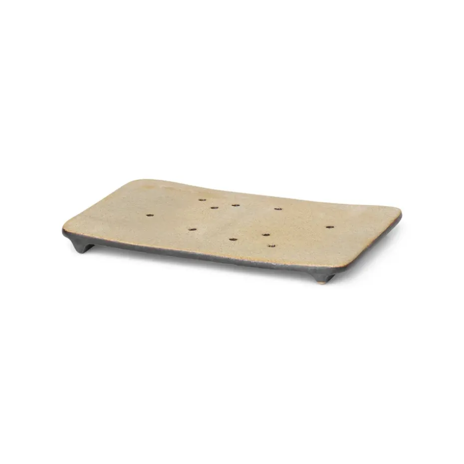 Jabonera Bon, Beige-negro