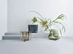 Jarrón Alvar Aalto, gris oscuro, 160 mm