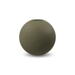Jarrón Ball olive, 8 cm