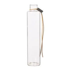 Jarrón de cristal Ernst Ø5 cm, H 23 cm
