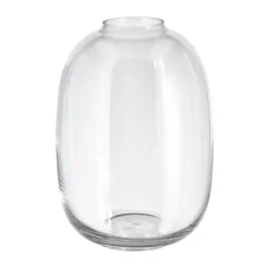 Jarrón Dew Ø17x26 cm, Transparente