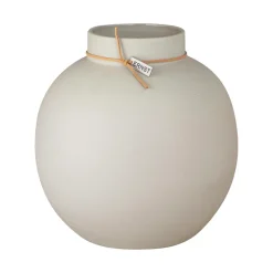 Jarrón Ernst gres natural, 22 cm