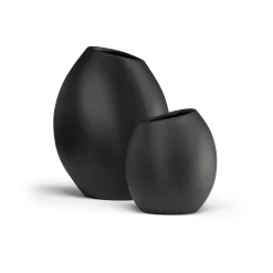 Jarrón Lee 18 cm, Black