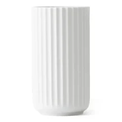 Jarrón Lyngby, blanco, 15 cm