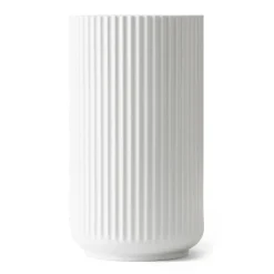 Jarrón Lyngby, blanco, 31 cm