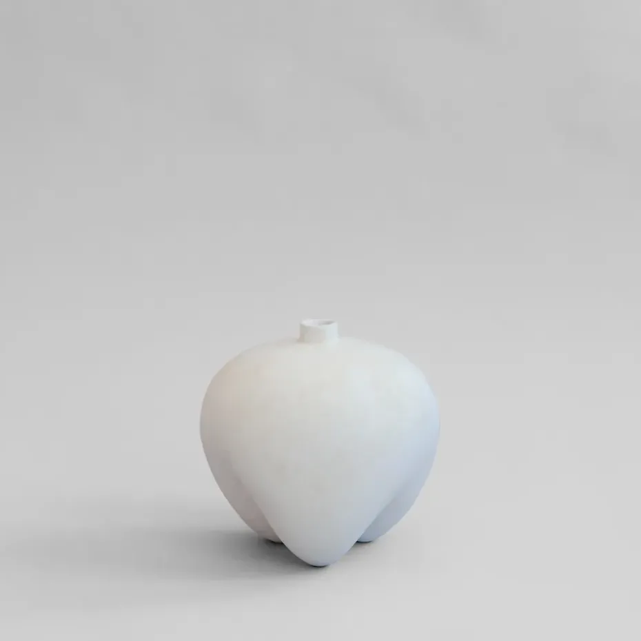 Jarrón mini Sumo, Bone White