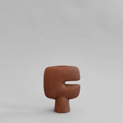 Jarrón mini Tribal, Terracota