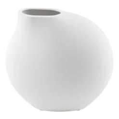 Jarrón Nona blanco, 14 cm