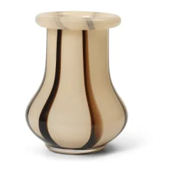 Jarrón Riban 15 cm, Cream