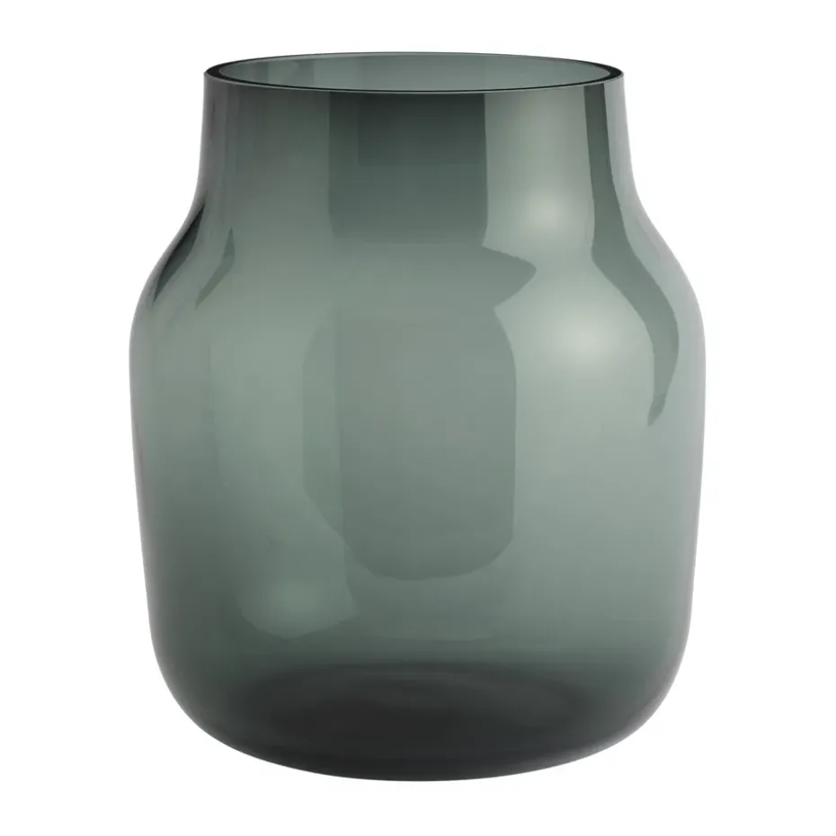 Jarrón Silent Ø20 cm, Dark Green