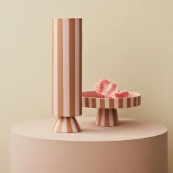 Jarrón Toppu 31 cm, Caramel