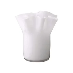Jarrón Tulip 20 cm, blanco
