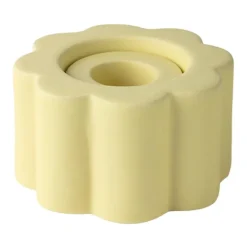 Jarrón/Candelabro Birgit 5 cm, Pale Yellow