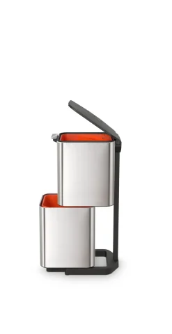 Joseph Joseph Totem Max cubo de basura 60 L, Stainless steel