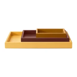 Juego de bandejas Arrange 3 piezas, Amber-masala-acacia