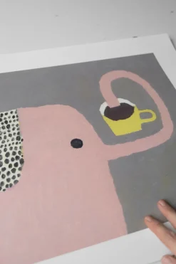 Lámina Cest bon, 40x50 cm