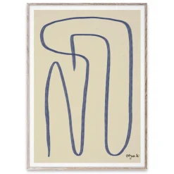 Lámina Different Ways azul, 50x70 cm