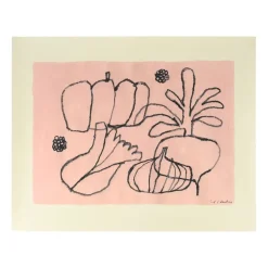Lámina Vegetable, 40x50 cm