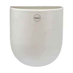 Maceta colgante de pared Cut blanco, large