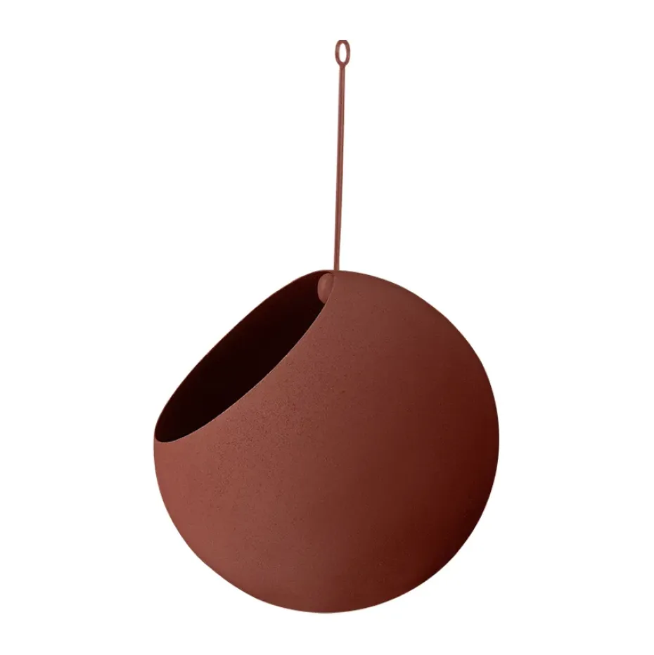 Maceta colgante GLOBE Ø17 cm h28 cm, Gingerbread