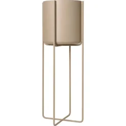 Maceta con base Kena M h80.5 cm Ø29 cm, Nomad (beige)