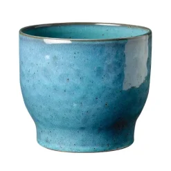 Maceta exterior Knabstrup Ø14,5 cm, Azul polvo