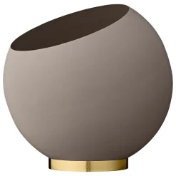 Maceta Globe Ø37 cm, Taupe