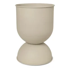 Maceta Hourglass mediana Ø40 cm, Cashmere