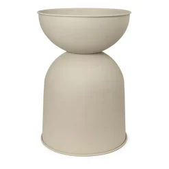 Maceta Hourglass pequeña Ø30 cm, Cashmere