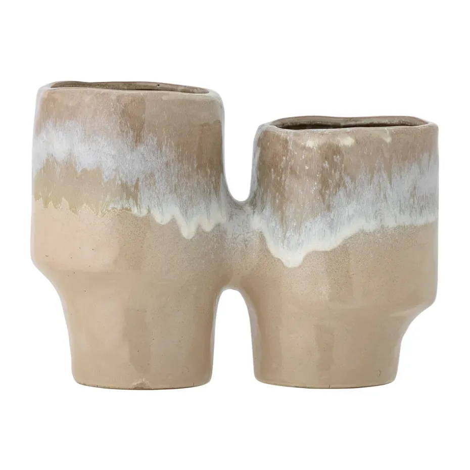 Maceta Maiak 23x16x11 cm, Brown