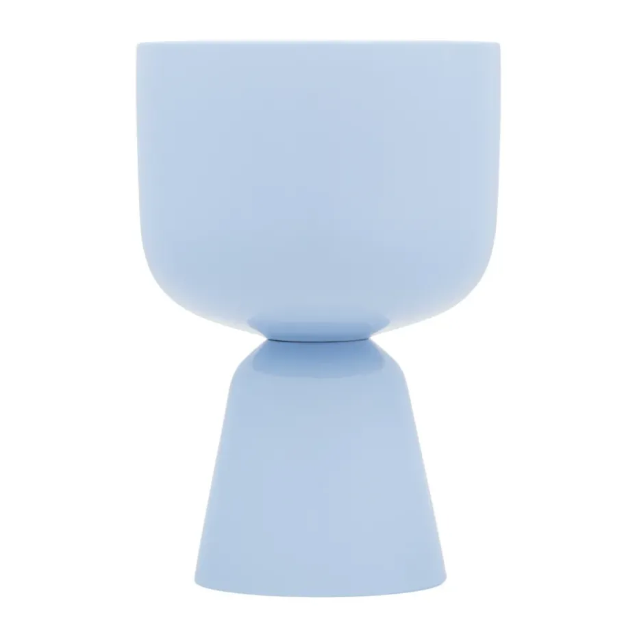 Maceta Nappula Ø15,5 cm altura 23 cm, Aqua