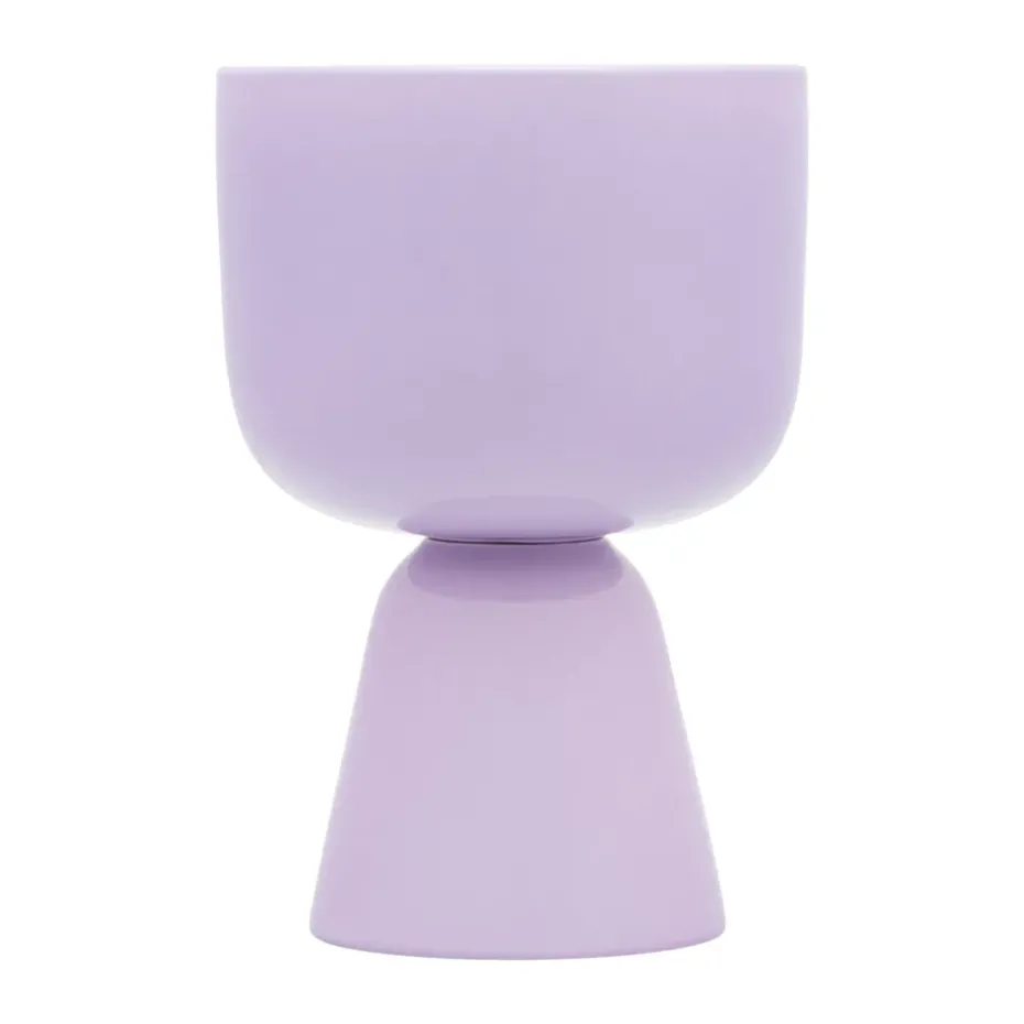 Maceta Nappula Ø15,5 cm altura 23 cm, Lila claro
