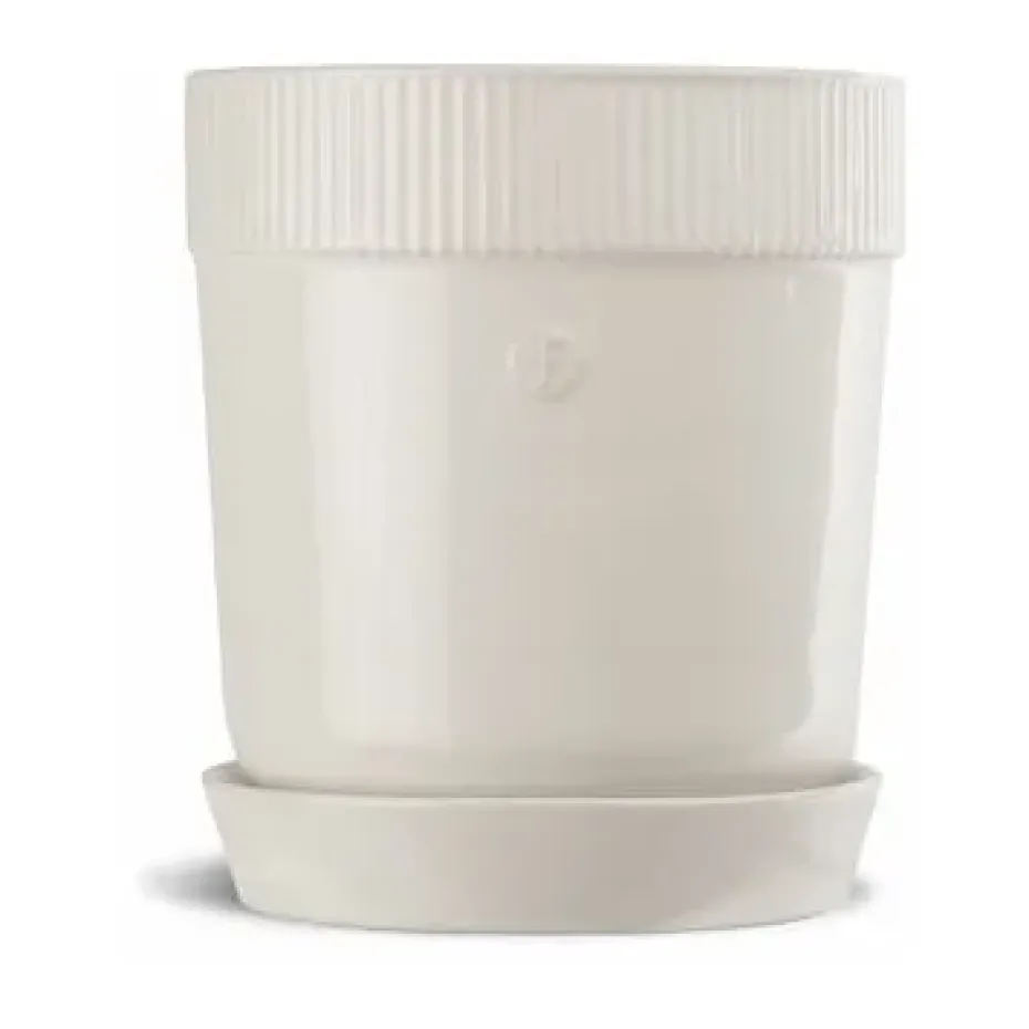 Maceta para especias Elise Ø11 cm, Blanco