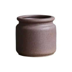 Maceta Pure marrón, Small Ø16 cm