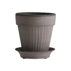 Maceta Simona Ø12 cm, gris