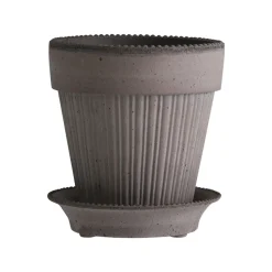 Maceta Simona Ø18 cm, gris