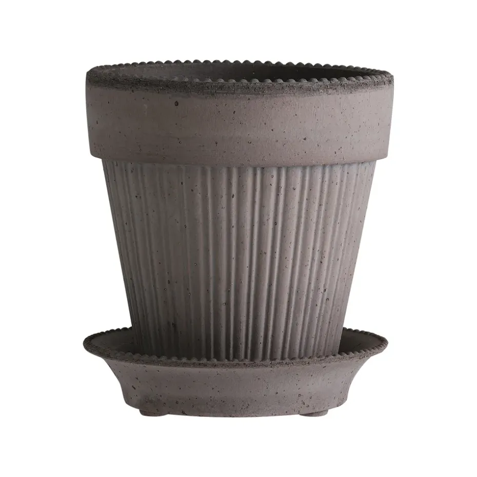 Maceta Simona Ø18 cm, gris