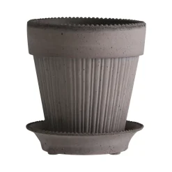 Maceta Simona 14 cm, gris