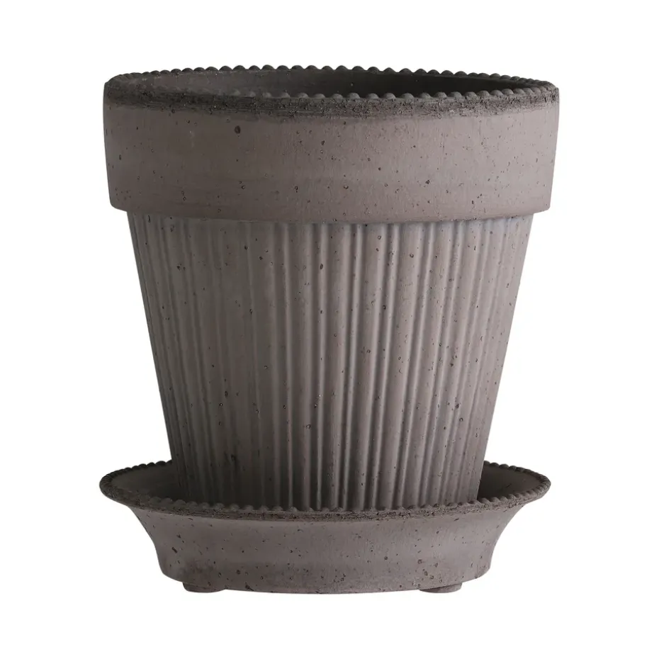 Maceta Simona 14 cm, gris