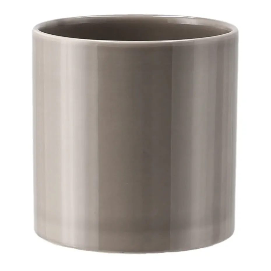 Maceta Sleek Ø12 cm, Beige