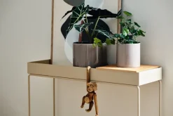 Maceta Sleek Ø12 cm, Beige