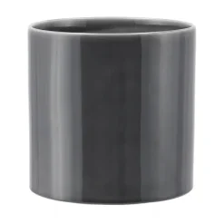 Maceta Sleek Ø15 cm, Carbón