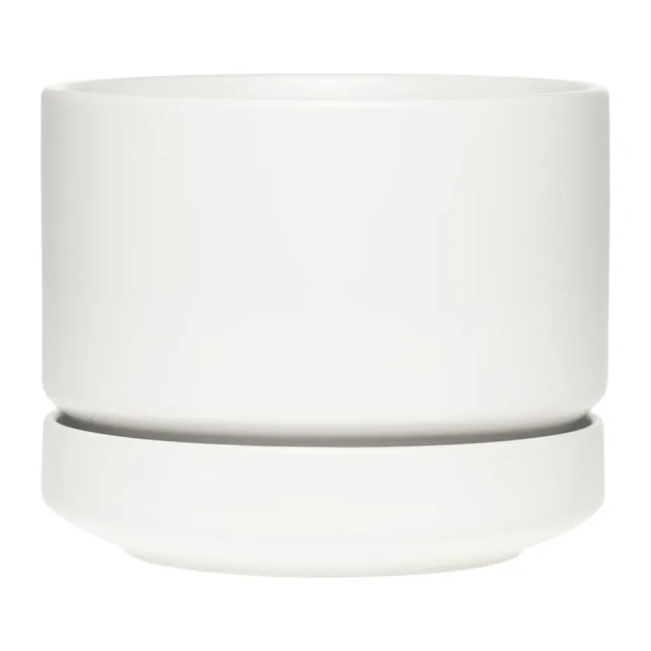 Maceta SN Ø16 cm, Blanco mate