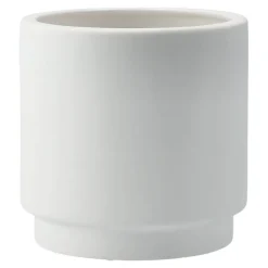 Maceta Solid white, Mediana ø16 cm