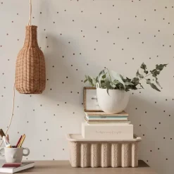 Maceta Speckle Ø30 cm, Off white