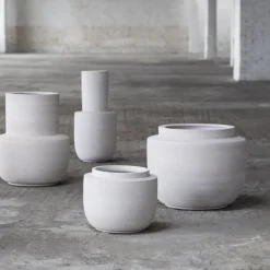 Maceta Volumes, h24 Ø28,5 cm