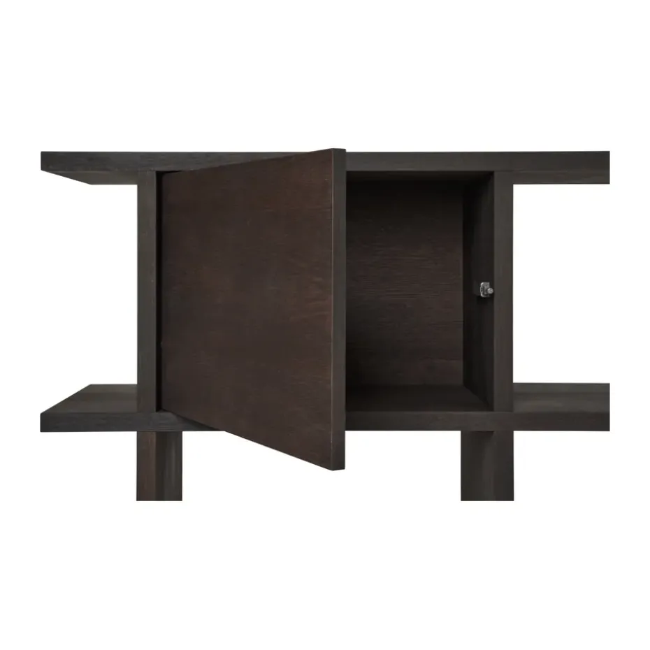 Módulo de estantería de armario Kona, Dark Stained